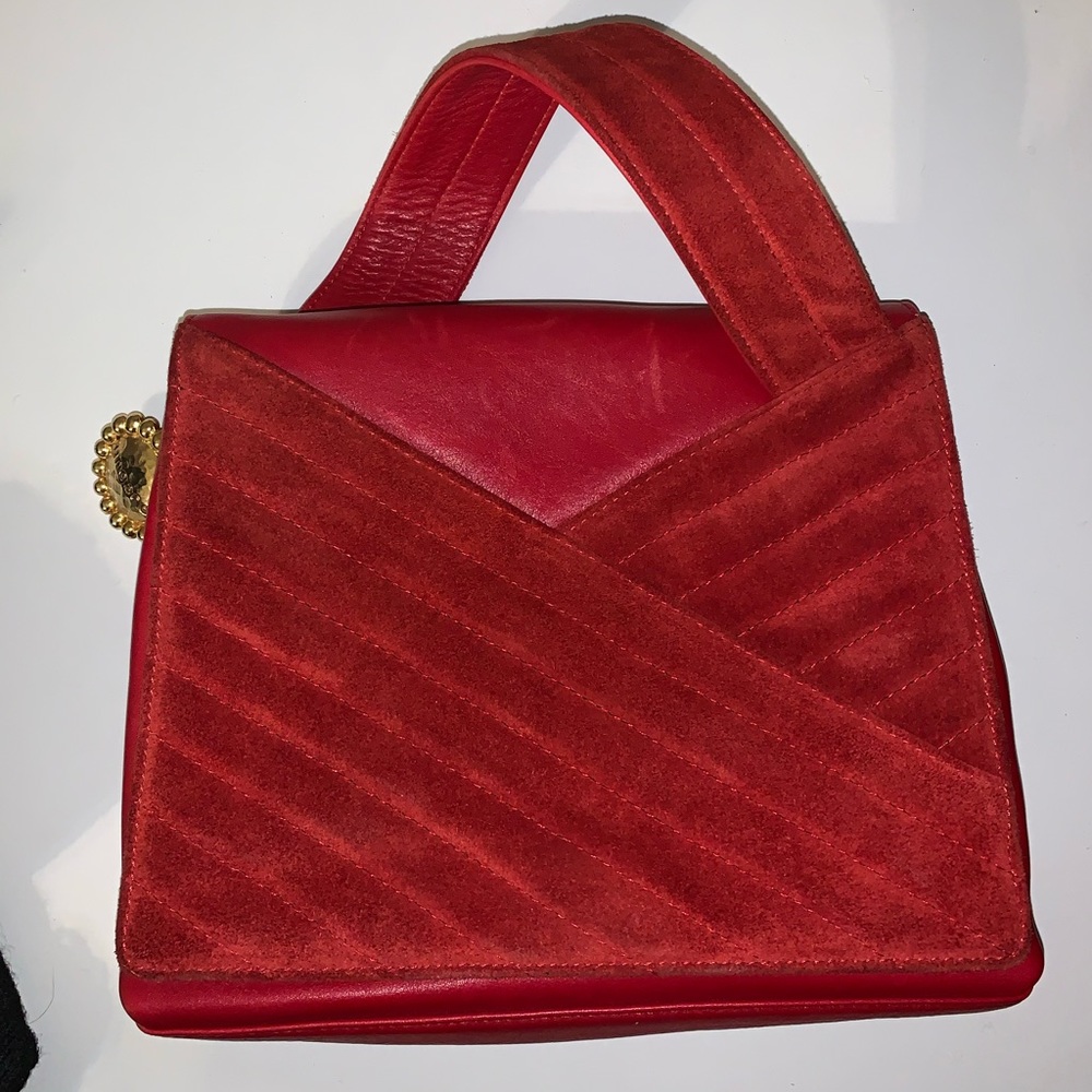 Emanuel Ungaro red small purse